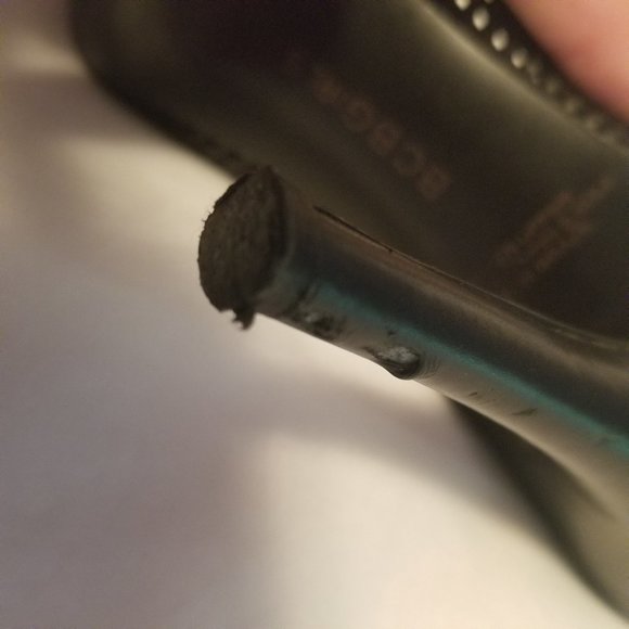 BCBG Perforated Peep Toe Pumps- Size 7 - Picture 8 of 8